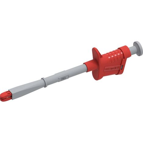 Electro PJP 6009-IEC-CD1-R Pince crocodile pince crocodile CAT III 1000 V rouge (1/2)