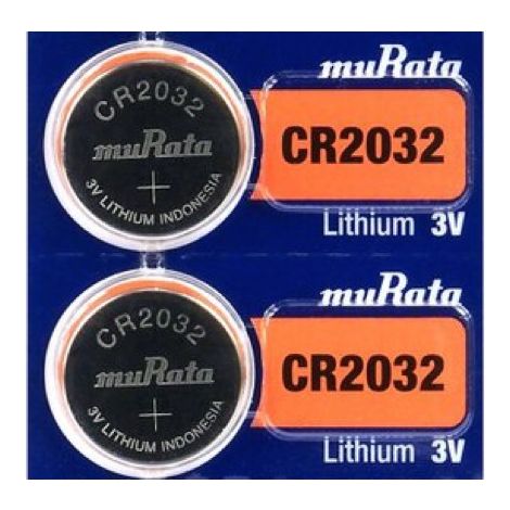.2 pile Murata-Sony CR2032.