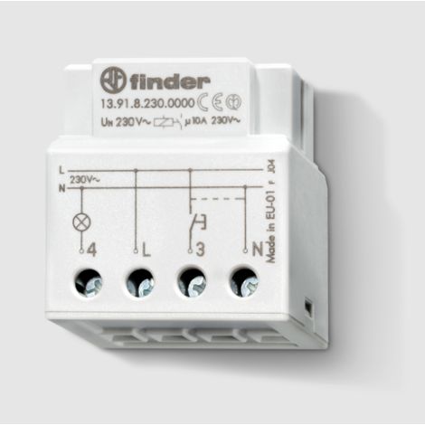 FINDER 139182300000 - Relè Ad Impulsi Elettronico E Monostabile Modulare