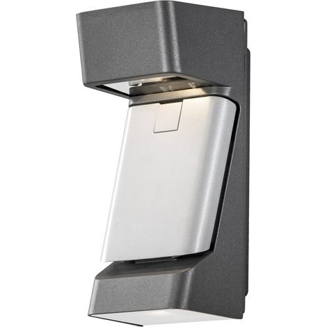 LED lampe d'extérieur Ravenna Adress anthracite avec gris - 7976-370