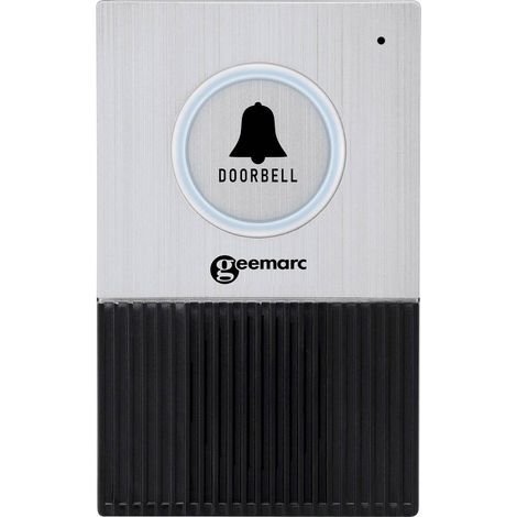 Campanello ring Geemarc Doorbell 595 ULE impermeabile IP44 portata 300m (1/3)