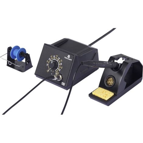 Station de soudageTOOLCRAFT TO-ZD-8962E-B analogique 70 W 480 °C (max) avec panne à souder (1/3)