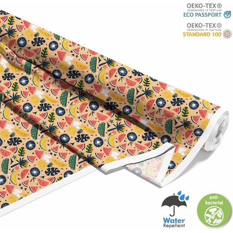 TESSUTI DECORATIVI PER ESTERNI OXFORD - motivo estivo DX8908 (1/5)