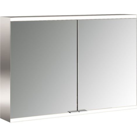 emco prime 2 Armario con espejo iluminado, 1000 mm, 2 puertas, (1/5)
