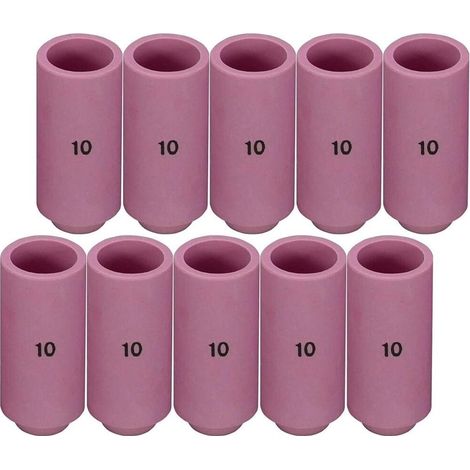 Buse Gaz Ceramique TIG N10 D.15,7 mm - SR9/SR20 - Trafimet TC0017 - Consommable de Remplacement Torche TIG (1/2)
