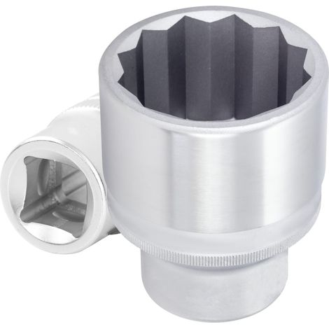 Llave de vaso 3/4" corto 12 caras, medida 24mm (1/4)
