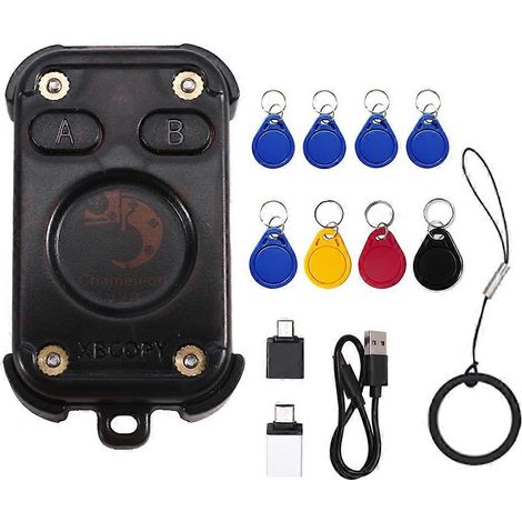 Chameleon V2.0 RFID-Chip-Lesegerät, Smartcard-Emulator, Duplikator + 4x CUID/UID, Smartcard-Decoder für Schlüsselanhänger (1/5)