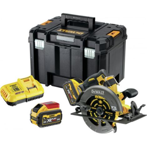 DEWALT FLEXVOLT 60V MAX Sierra circular con kit de freno, 7-1/4 pulgadas (DCS578X2)