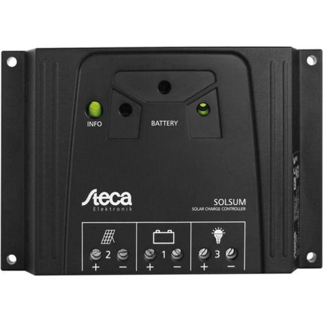 Regulateur Steca Solsum 6.6F