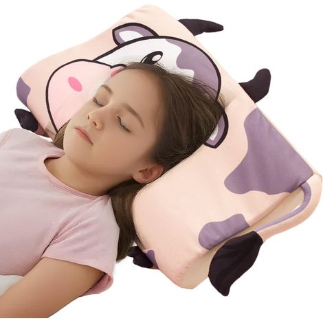 Kleines Kopfkissen, ergonomisch, atmungsaktiv, hautfreundlich Kinderkissen für Jungen: Fürs Kinderbett, Kinderzimmer, Kindergarten, Schule, Zuhause, Schlafzimmer, Bett (1/5)