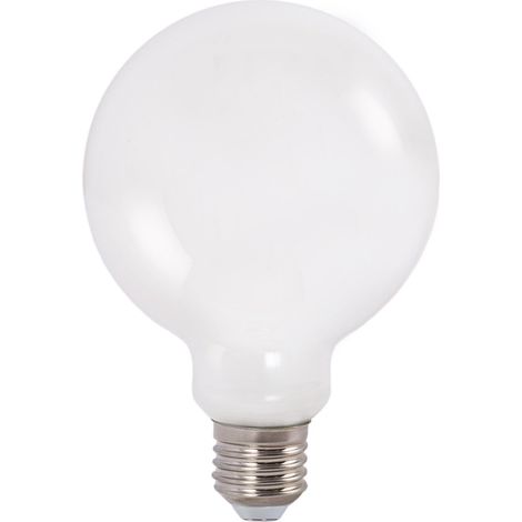 Bombilla LED Decorativa "Milky" - E27 G95 - 6W - 3000K -