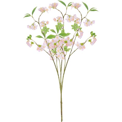 Flores de abedul artificiales - 3 tallos - Rosa (11) - Decoración duradera para bodas y espacios habitables (1/5)
