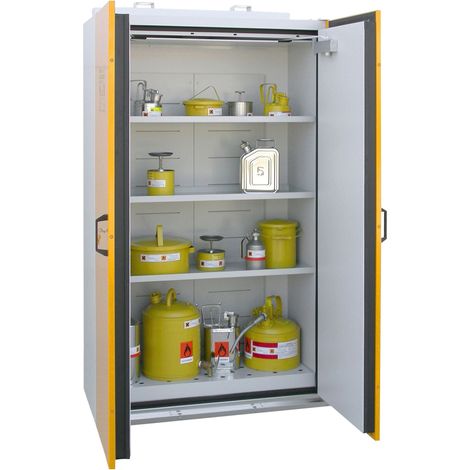 PROVOST - Armoire de sécurité incendie Provost - Résistance au feu 90 min - Jaune RAL 1007 - Capacité 33L