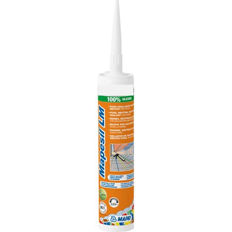 MAPESIL LM 310ml Mastic façade et pierre MAPEI - 999 Transparent