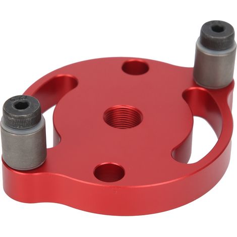 Holzbohrmaschine mit Bohrschablone, Lochansetzer aus hochfester Aluminiumlegierung, mit 6/8/10 mm Bohrern (1/5)