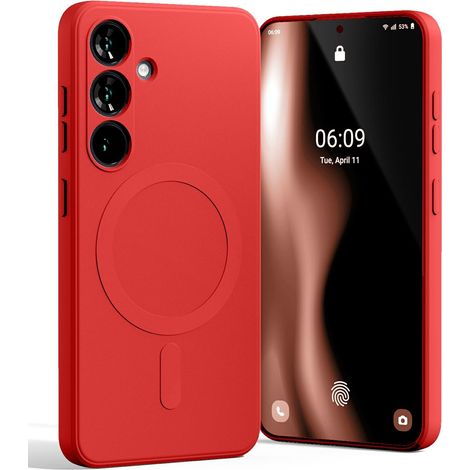 Samsung S25 Mercury MagSafe Hülle Rot