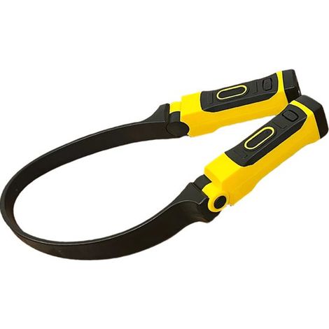 Wiederaufladbare Nackenlampe für freihändiges Licht – geeignet für Mechanikerarbeiten, Camping, Heimwerkerprojekte und zum Lesen. (1/5)