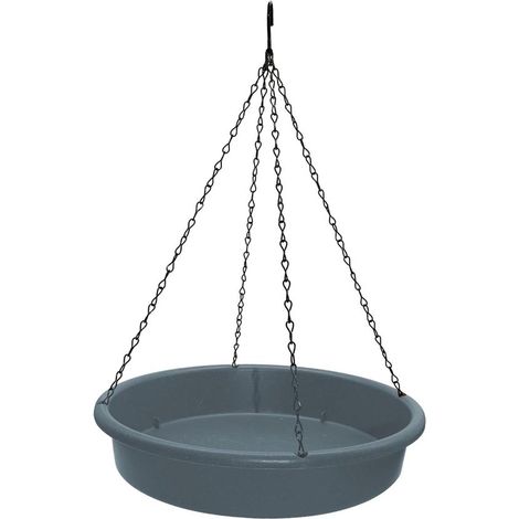Comedero colgante para pájaros de exterior, bebedero para pájaros silvestres, baño para pájaros de exterior, Letreros (1/5)