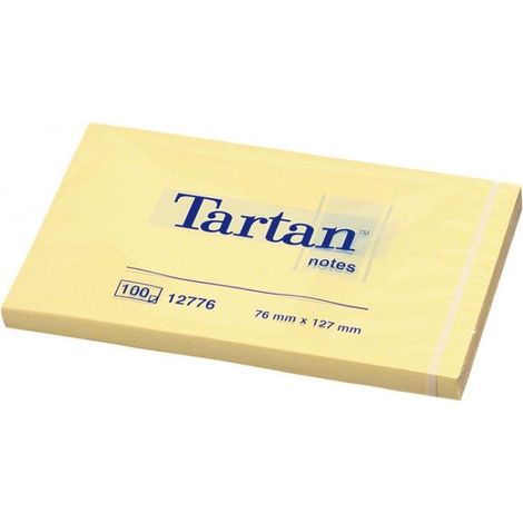 Post-It 12776 pouch autoadesiva Rettangolo Giallo 100 fogli Autoadesivo (1/2)