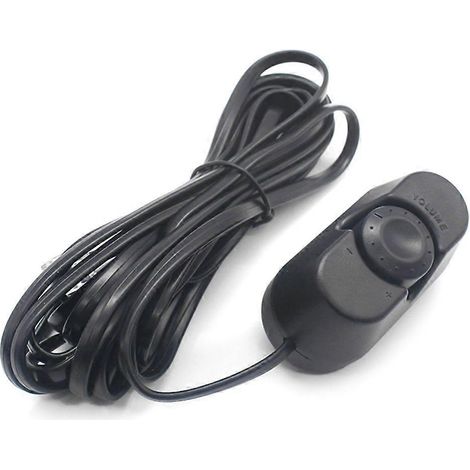 Amplificateur de voiture contrôleur tuner subwoofer réglage volume à distance ajustement. (1/4)
