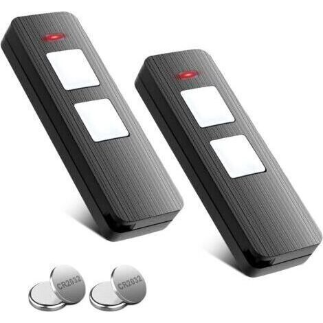 2er-Pack Garagentor-Fernbedienungen 868 MHz – 2 Kanäle – Kompatibel mit Sommer S10019-00001, 4018V000, 4019V000 – Rolling Code (1/4)