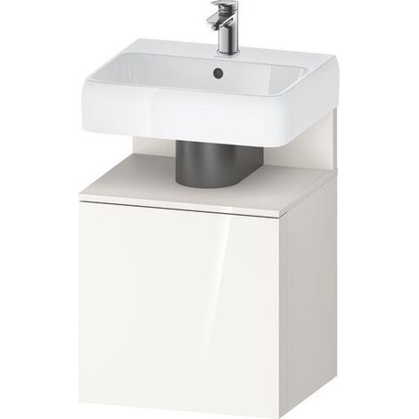 DURAVIT QA4077L84220000 QTG WTU WH Ek. 490x420x645 Blc. blanc brillant