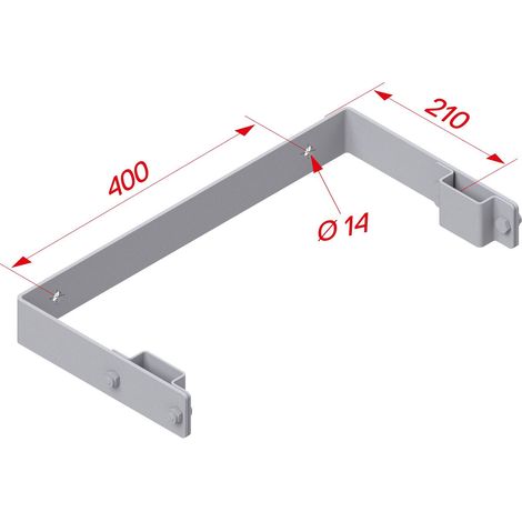 Hymer Wandhalter U-Form 210 mm
