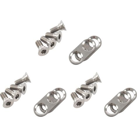 3Ensemble Boulon de Taquet de PéDale en Titane pour SPD M980 M985 M780 M785 M540 M545 M520 M424 (1/5)