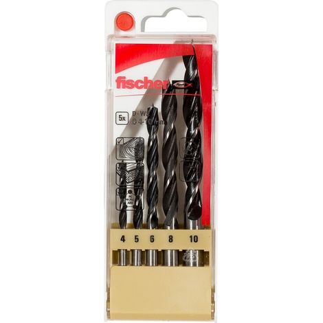 Fischer  punta  da  legno  D-WS  Set  3-10  mm  (8  pezzi)  -  536609 (1/5)