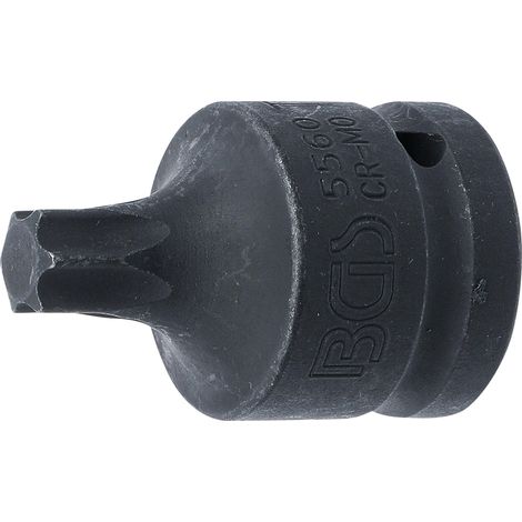 BGS  Fuerza  Broca  Interior  Cuadrado  20  mm  (3/4")  Perfil  T (para  Torx)  T60  -  5560 (1/3)