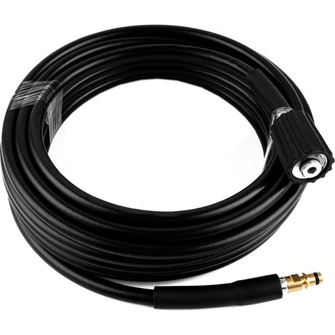 Nettoyage de tuyaux haute pression, tuyau de haute pression pour nettoyeur haute pression, remplacement de tuyau de machine à laver de voiture, tuyau d'outils de lavage de jardinage connexion rapide (1/5)