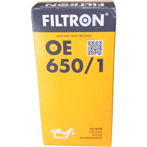 Filtro olio motore marca filtron codice filtro op 650/1