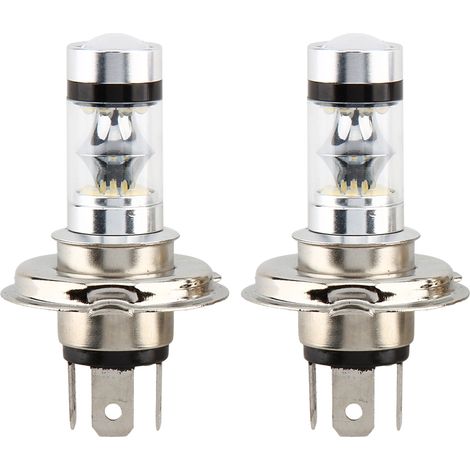 2x Ampoule LED H4 30W Blanc Lumineux Feux Antibrouillard 20-SMD (1/5)