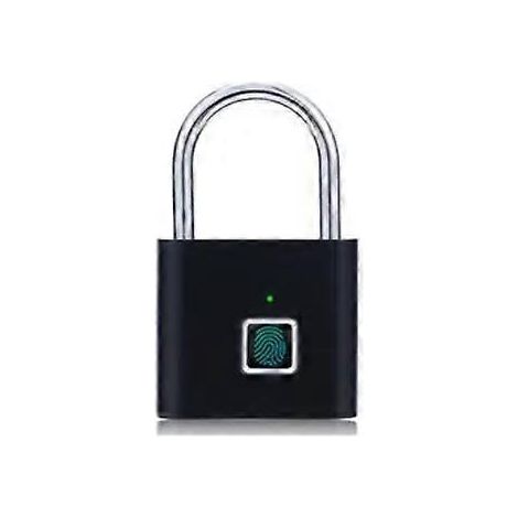 Cadenas à empreinte digitale sans clé, étanche et antivol, cadenas intelligent à empreinte digitale - Serrure de sécurité (1/5)