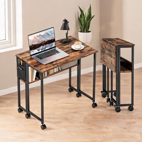 Bureau pliable en MDF 80 x 50 x 75 cm (1/5)