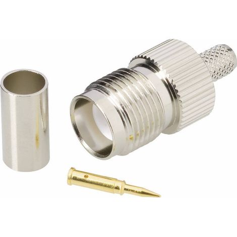 BKL Electronic 0419413 0419413 Connecteur TNC à polarité inversée mâle, droit 50 Ω 1 pc(s) D19005 (1/2)