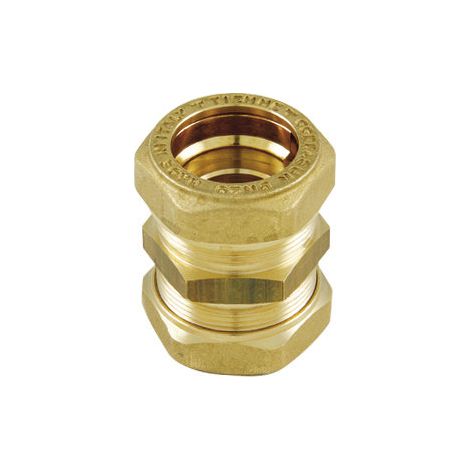 RACCORDO DIRITTO DOPPIO COBRASUN- DN 20 x DN 20- TIEMM- pezzi 1