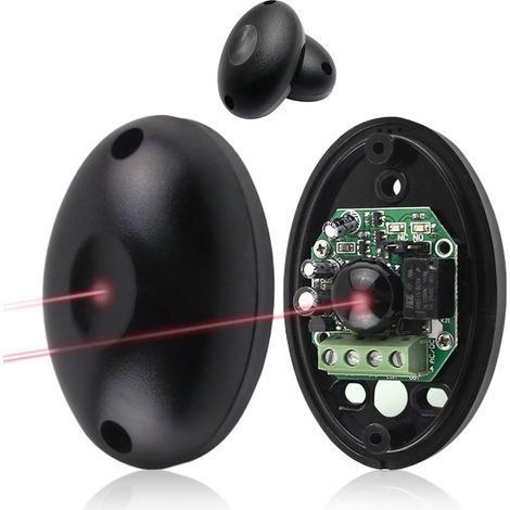 Pair of Infrared Photocells 12/24V AC/DC, Safety Sensor, 20m Range, IP55 for Automatic Gate (1/5)