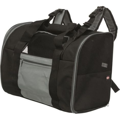 Trixie – Sac à dos pour chien 44 x 30 x 21 cm – Polyester – Charge maximale 8 kg – Accès facile avec ouverture frontale et latérale