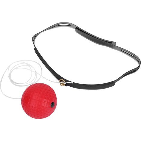 Sport Release Stressabbau-Stirnband mit Ball für Reflexgeschwindigkeitstraining (roter Ball) (1/5)