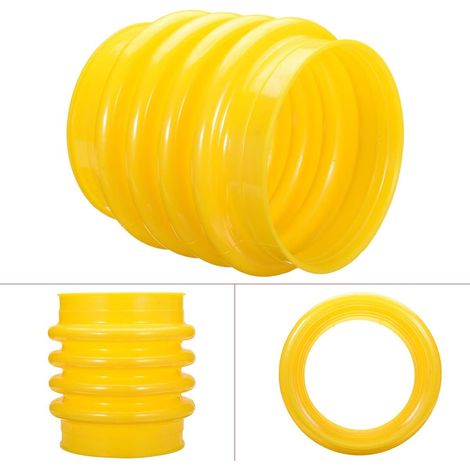 par de fuelles de arranque de poliuretano amarillo de 17,5 cm para compactador Wacker Rammer Tamper para herramientas eléctricas manuales Accesorios (1/2)