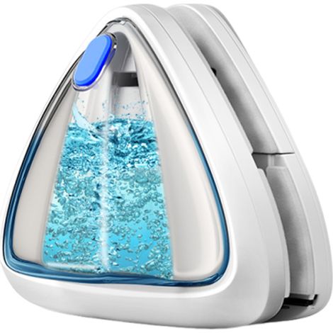 Nettoyeur de vitres magnétique double face pour usage domestique - épaisseur adaptée3-8 mmVerre à simple vitrage
