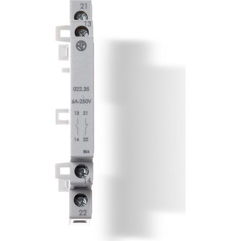 Modules Contacts auxiliaires 6A 1NO+1NC pour contacteur séries 2232 2234 FINDER 02235