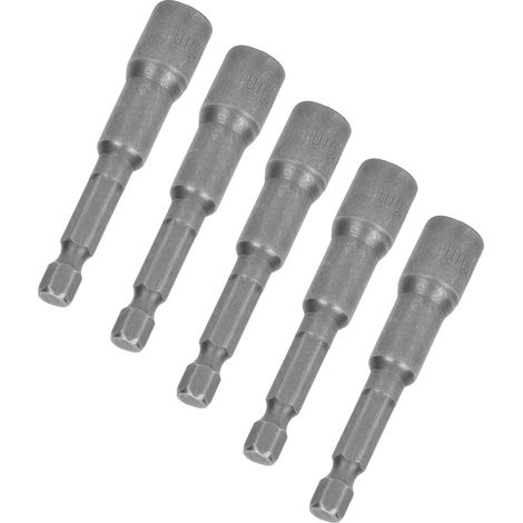 5-teiliges Set magnetischer Sechskant-Schraubendreher-Bit-Adapter für Demontage und Reparatur (65 x 1/4 x 8,0 mm) (1/5)