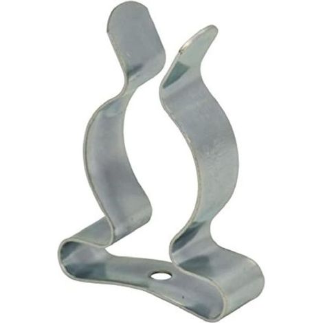 Bulk Hardware BH01981 Clip pour outil plaqué au zinc, 38 mm, Set de 5 Pièces (1/3)