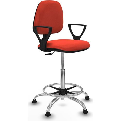 Sedia da Ufficio Piqueras y Crespo BFN05RT Arancione scuro Alta (1/5)