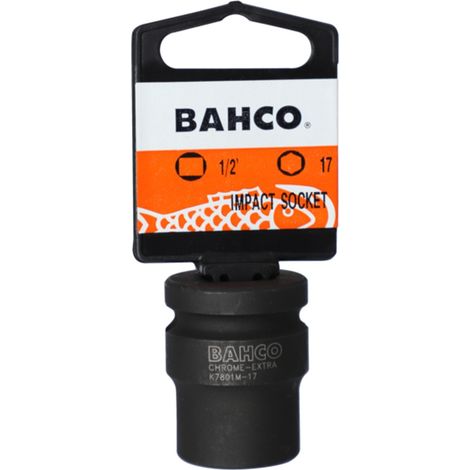 Bahco 1/2 Kraft-Steckschlüssel-Einsatz, 6kant, SW 11 mm, SB-Verpackung