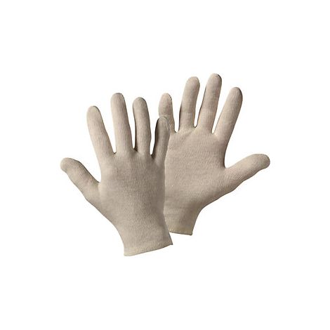 Leipold+Döhle  Guanti di cotone TRIKOT  bianco grezzo 