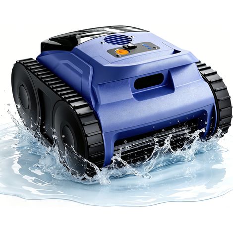 Robot de piscine sans fil – Jusqu’à 200 m² – 120 min – Commande via Application – Navigation SonarNav Pro™ – Piscines enterrées et hors-sol – Bleu (1/5)