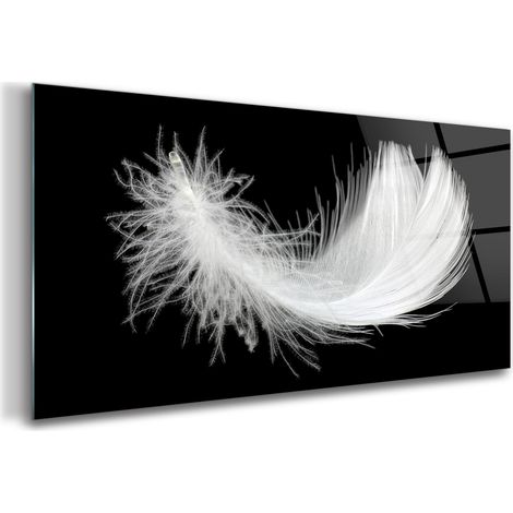 Tableau sur verre – 100 x 50 cm - Tableau mural décoratif - Verre Décorative - Art Moderne (1/5)